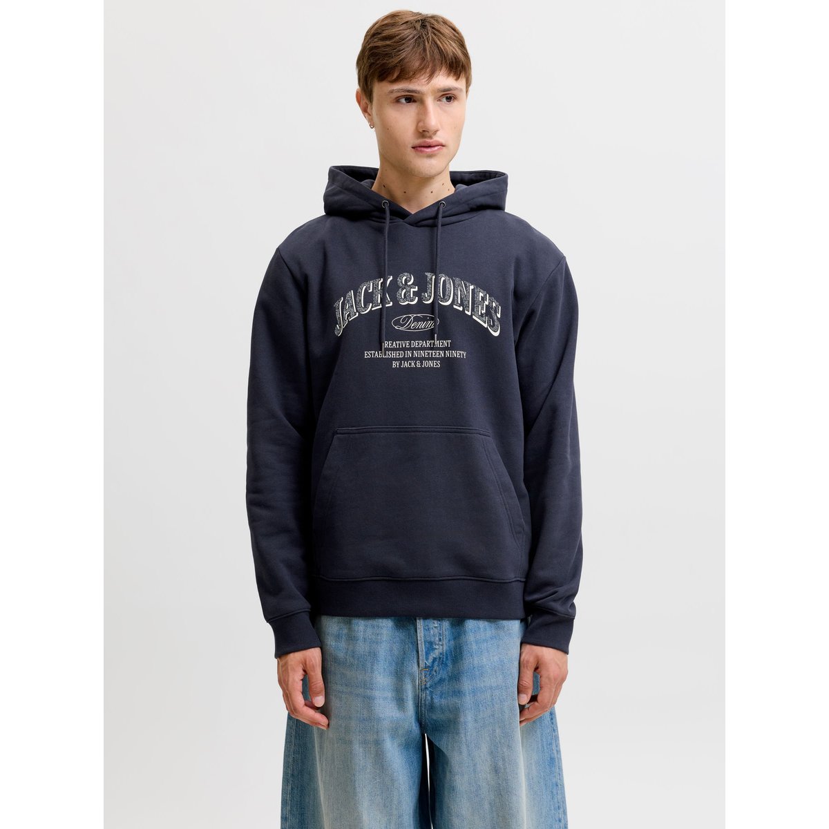 Sweat À Capuche navy blazer, JACK & JONES
