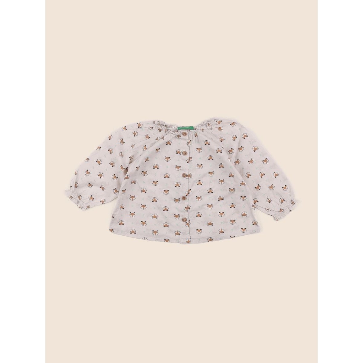Blouse - Très bon état beige, BENETTON