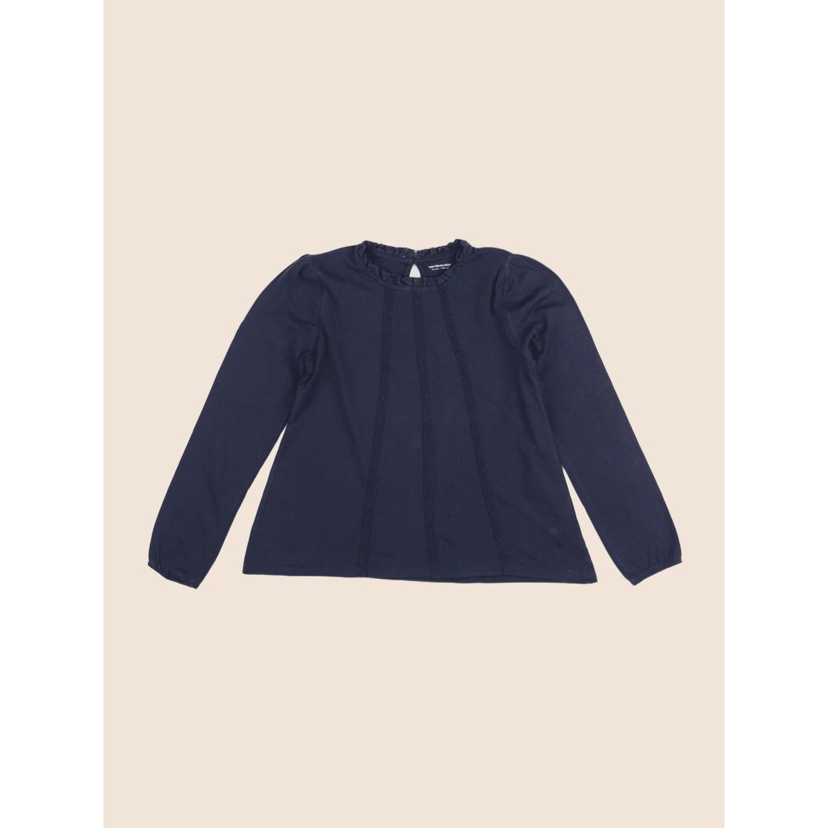 Tee-shirt - Etat satisfaisant bleu, VERTBAUDET