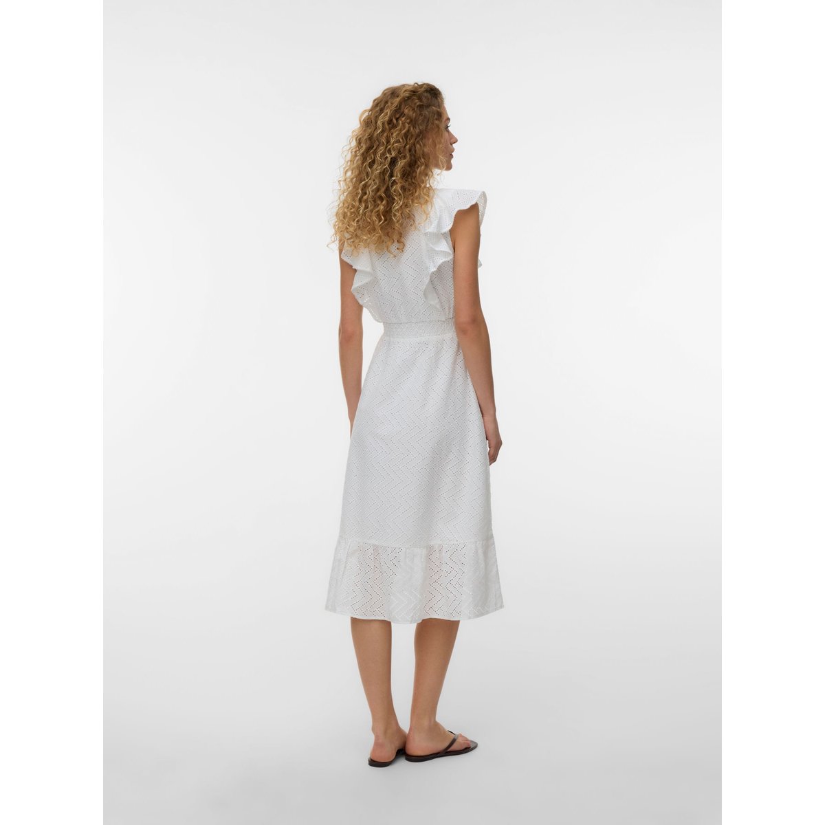 Robe Smockée snow white, VERO MODA