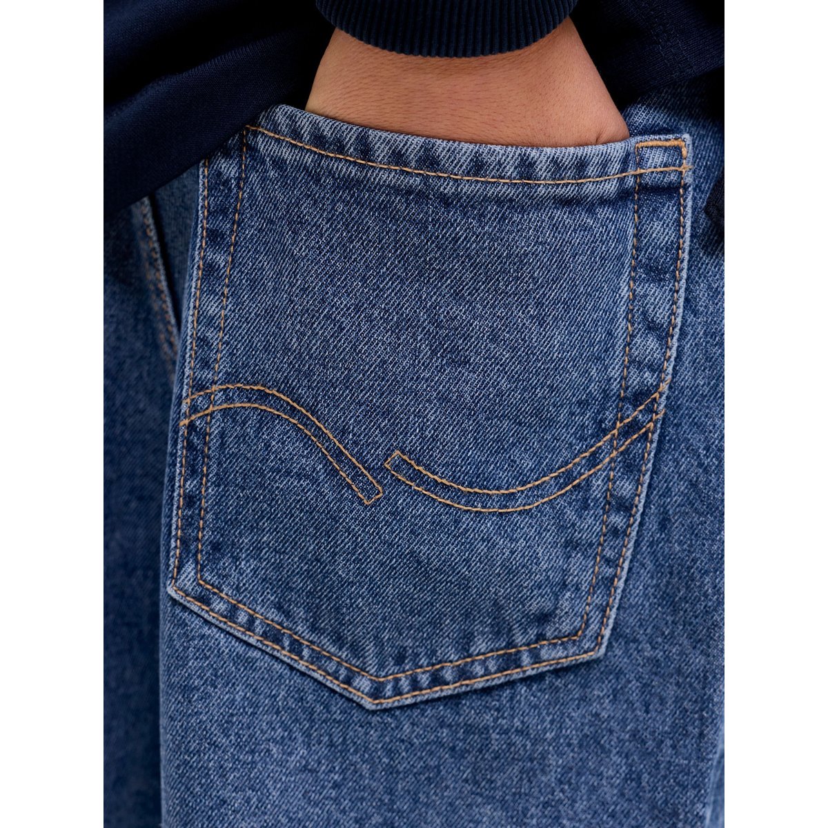 Jean Baggy Fit blue denim, JACK & JONES JUNIOR