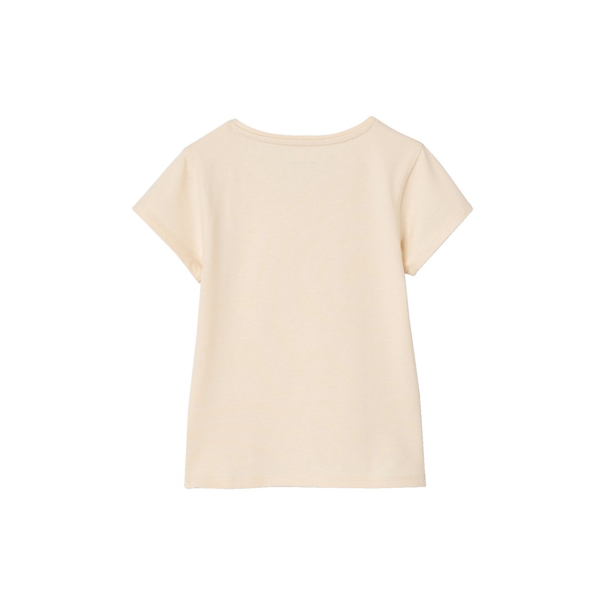 Lot de 3 T-shirts manches courtes beige, VERTBAUDET