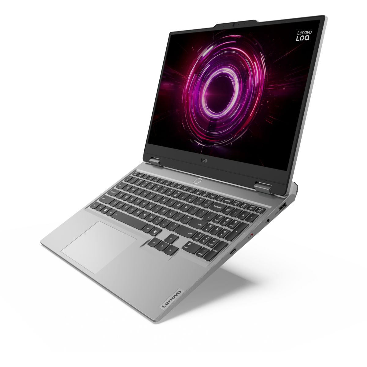PC Gamer Loq 15,6" FHD 144Hz AMD Ryzen 7 250 Nvidia GeForce RTX 5060 32 Go RAM DDR5 SSD 512 Go couleur unique, LENOVO