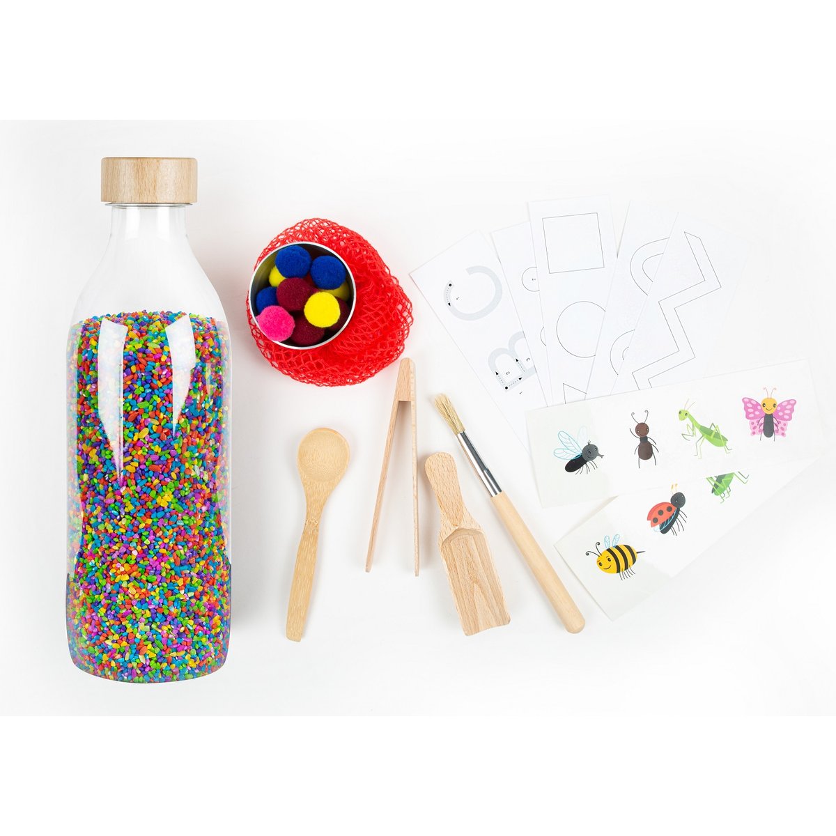 Kit de stimulation sensorielle multicolore, PETIT BOUM