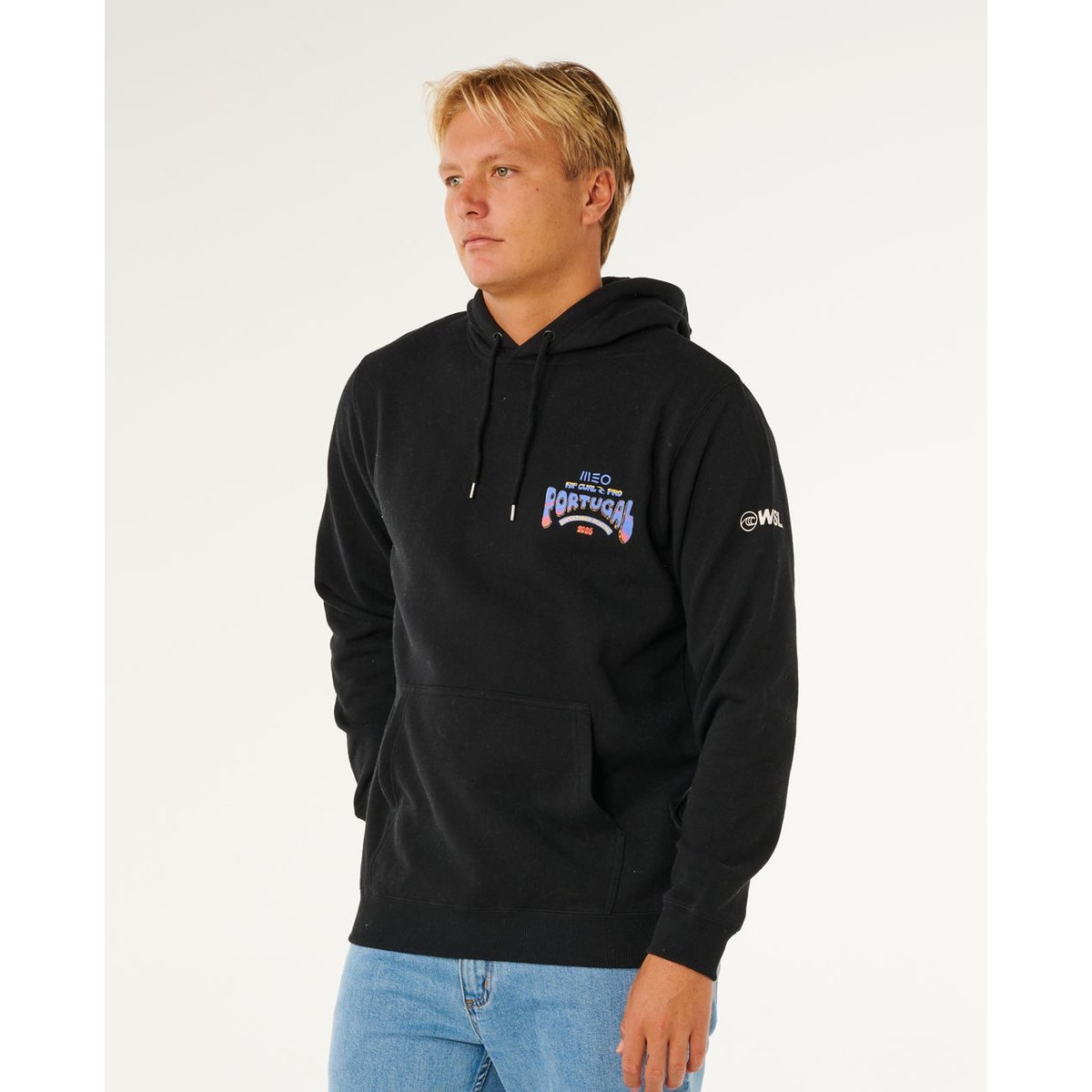 Sweat à capuche MEO PENICHE Pro 26 black, RIP CURL
