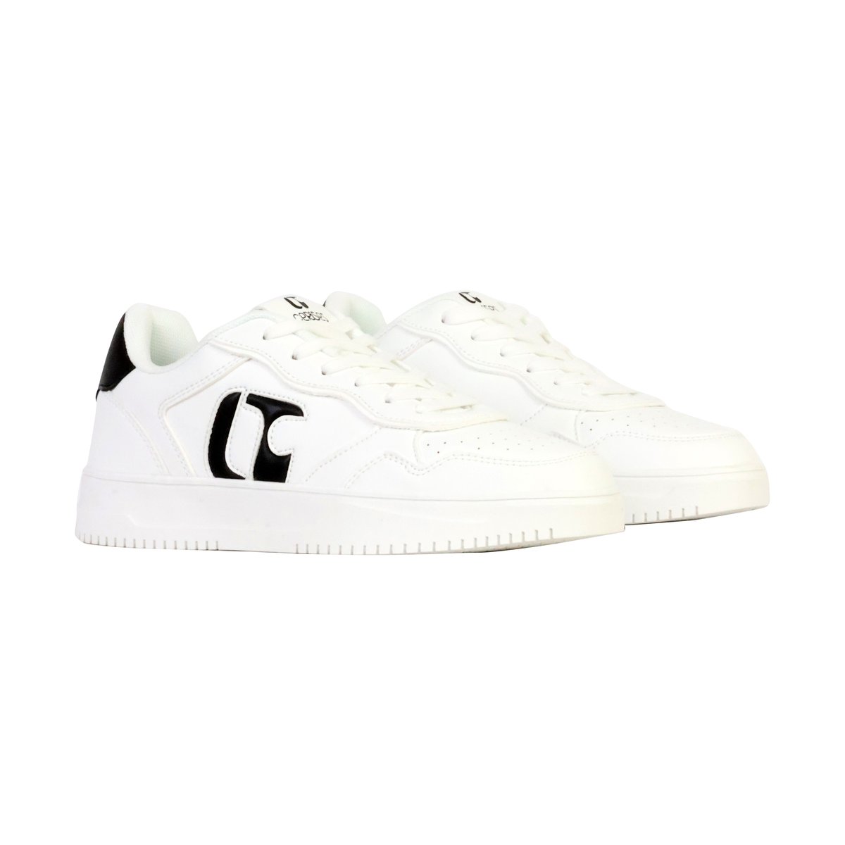 Basket Basse à Lacets Izia blanc noir, LE TEMPS DES CERISES