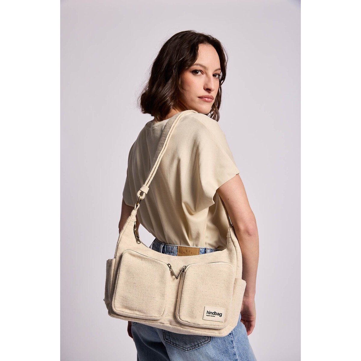 Sac multipoches, EMILE beige, HINDBAG