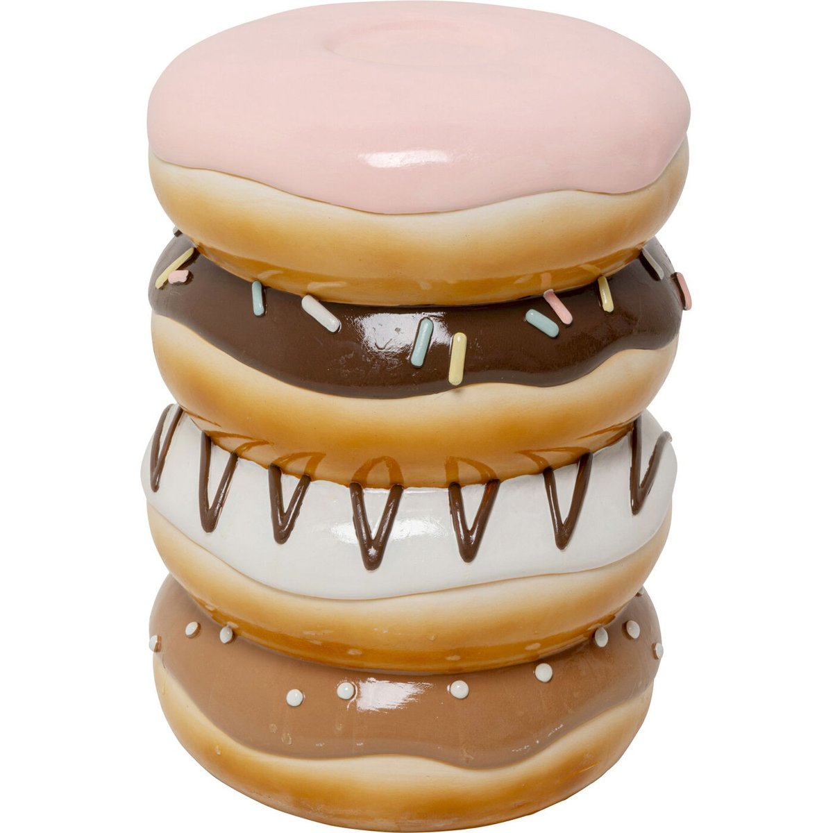 Tabouret donuts marron, KARE DESIGN