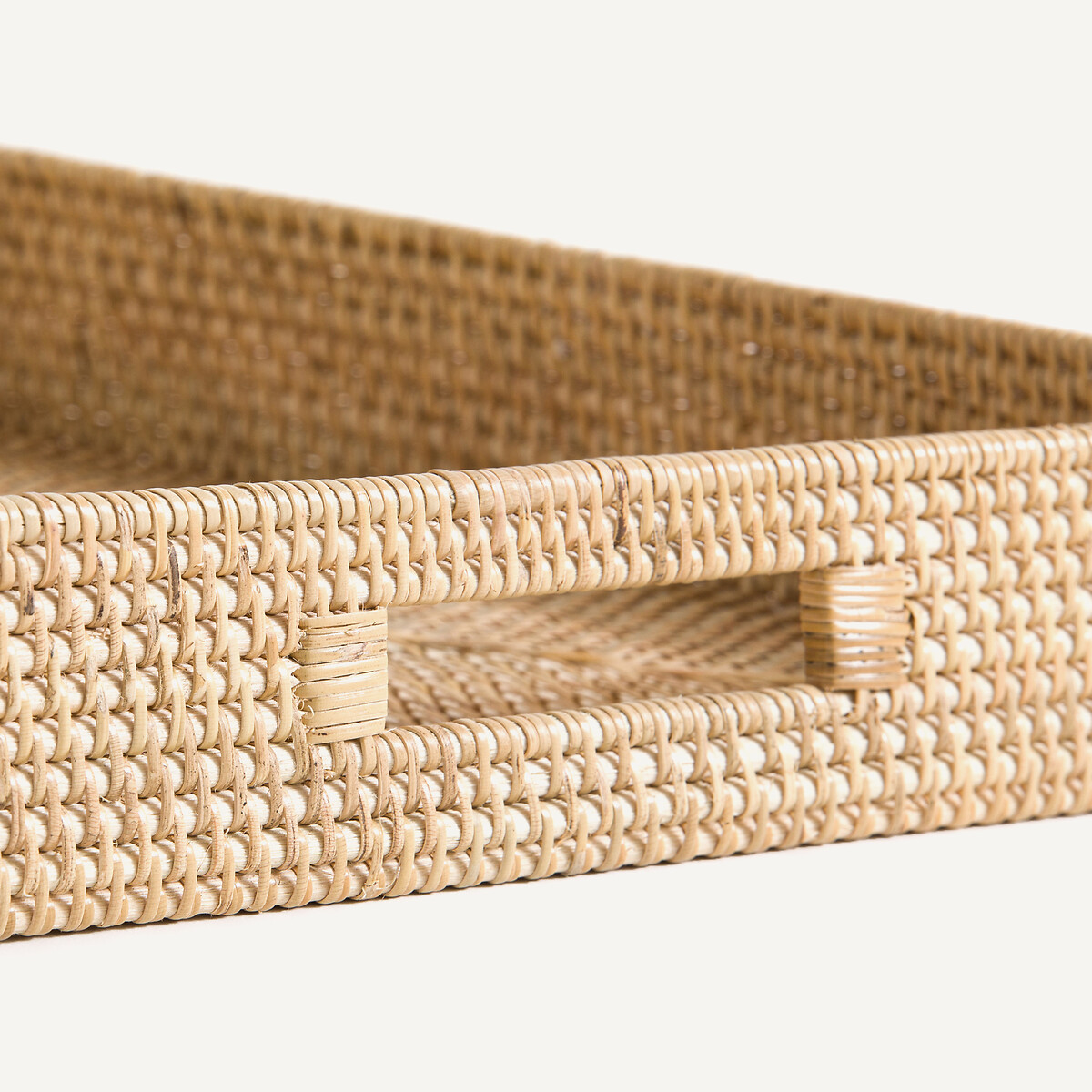 Tablett Rabia, Rattan natur, AM.PM