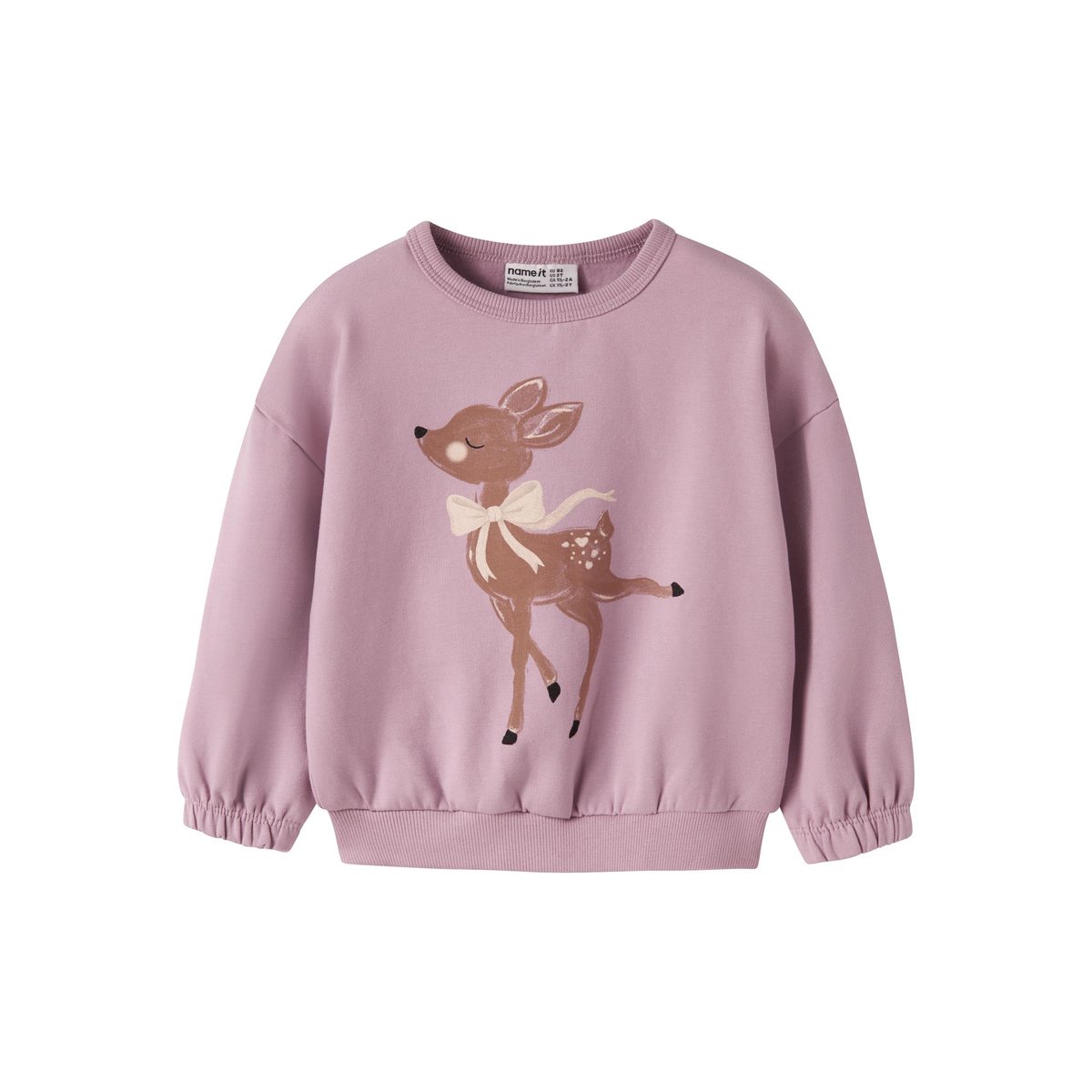 Sweat-Shirt violet - mauve shadows1, NAME IT