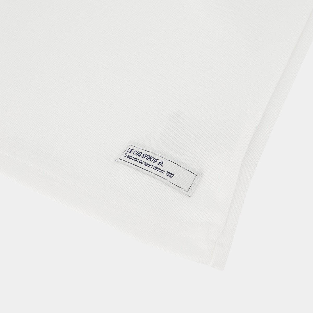 Polo Tricolore marshmallow, LE COQ SPORTIF