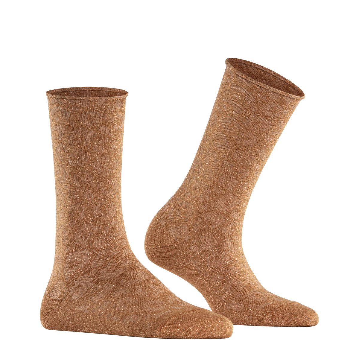 Chaussettes Shiny Special Edition old brass (1220), FALKE