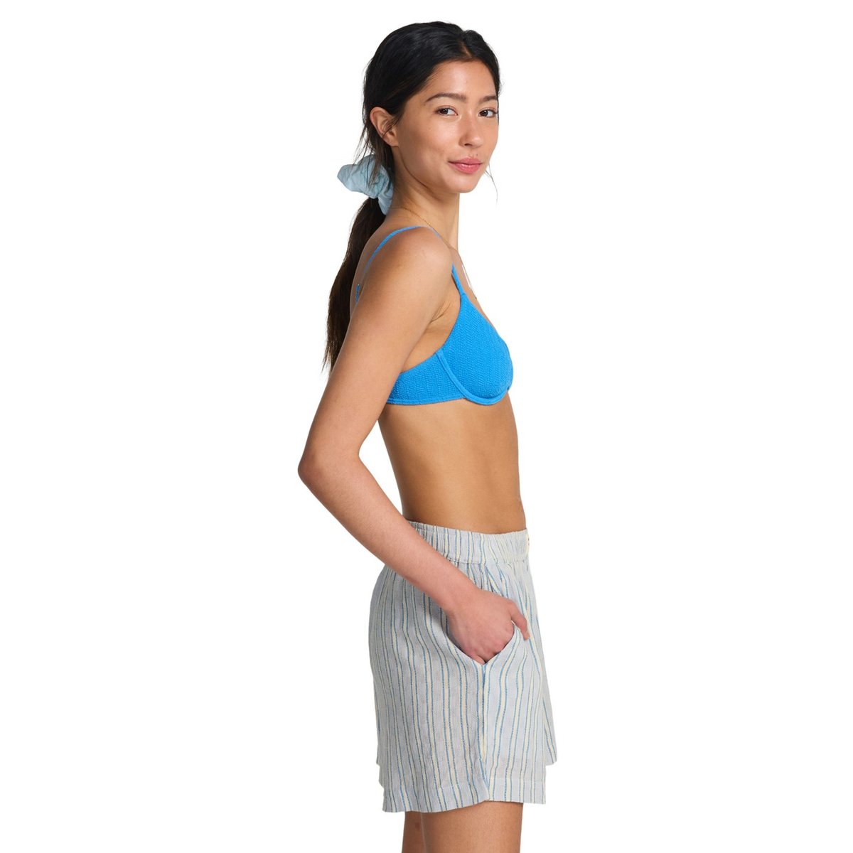 Short taille élastique BOYFRIEND bleu twilight blue, BILLABONG