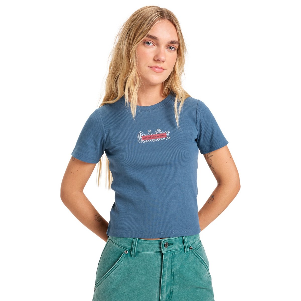 T-shirt à manches courtes MERCURY FITTED bleu orion blue, QUIKSILVER