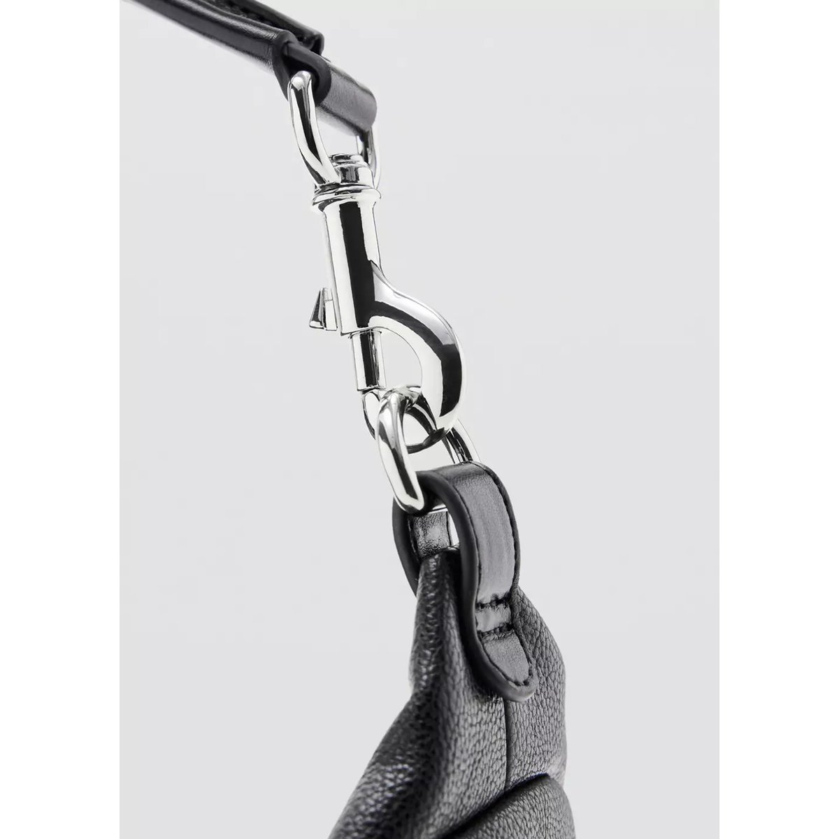 Sac porté épaule à poche noir, MANGO