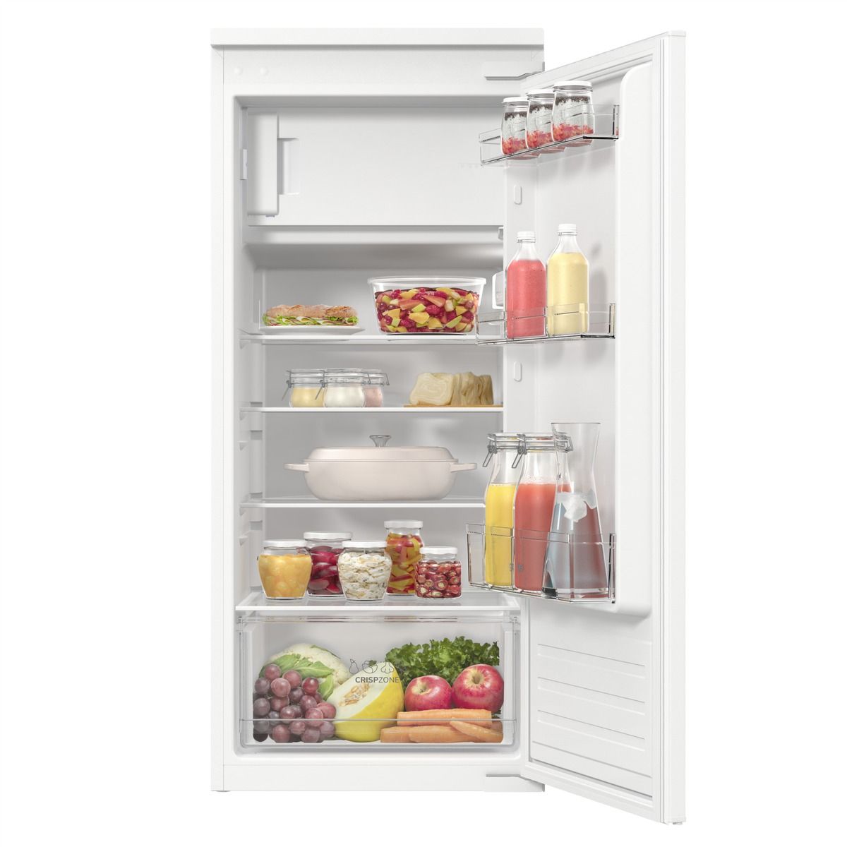 Réfrigérateur 1 porte encastrable RBI512E21 couleur unique, GORENJE