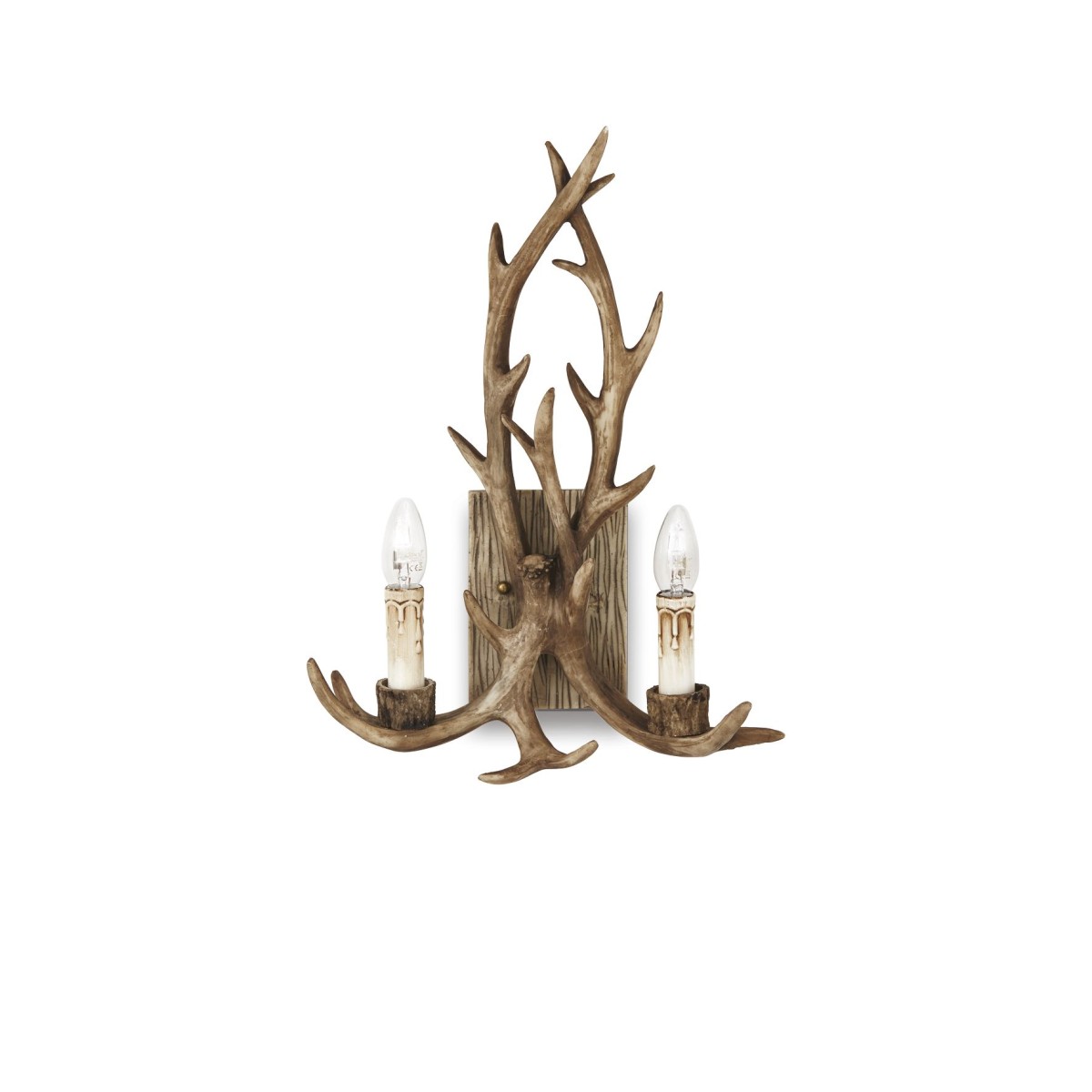Applique    CHALET marron, IDEAL LUX