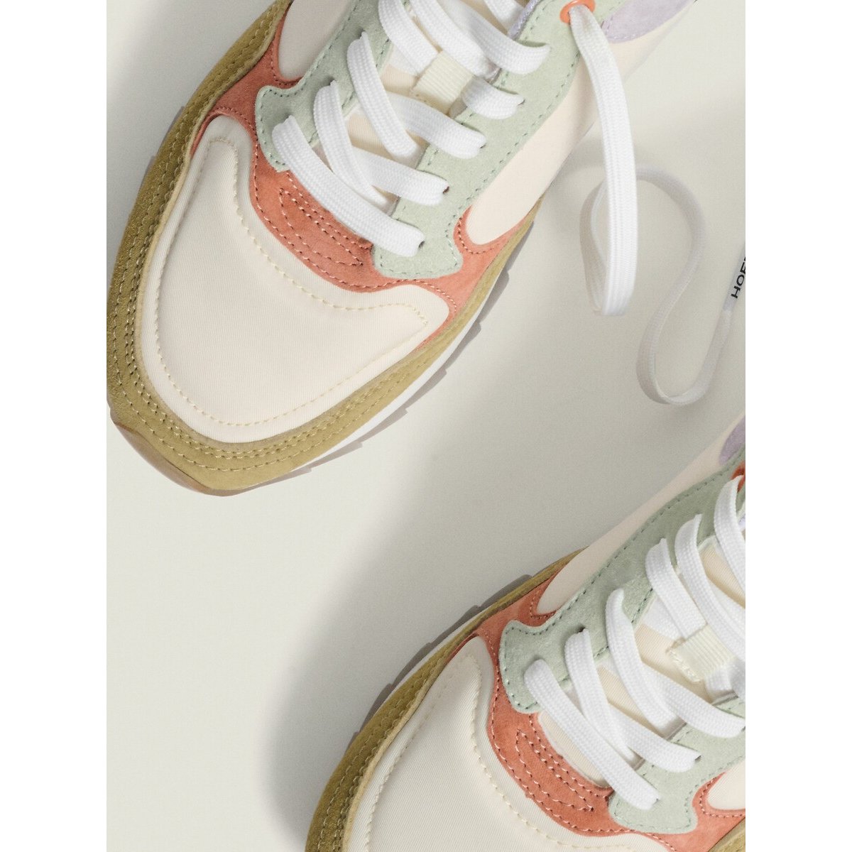 Baskets City Matera beige/multicolore, HOFF