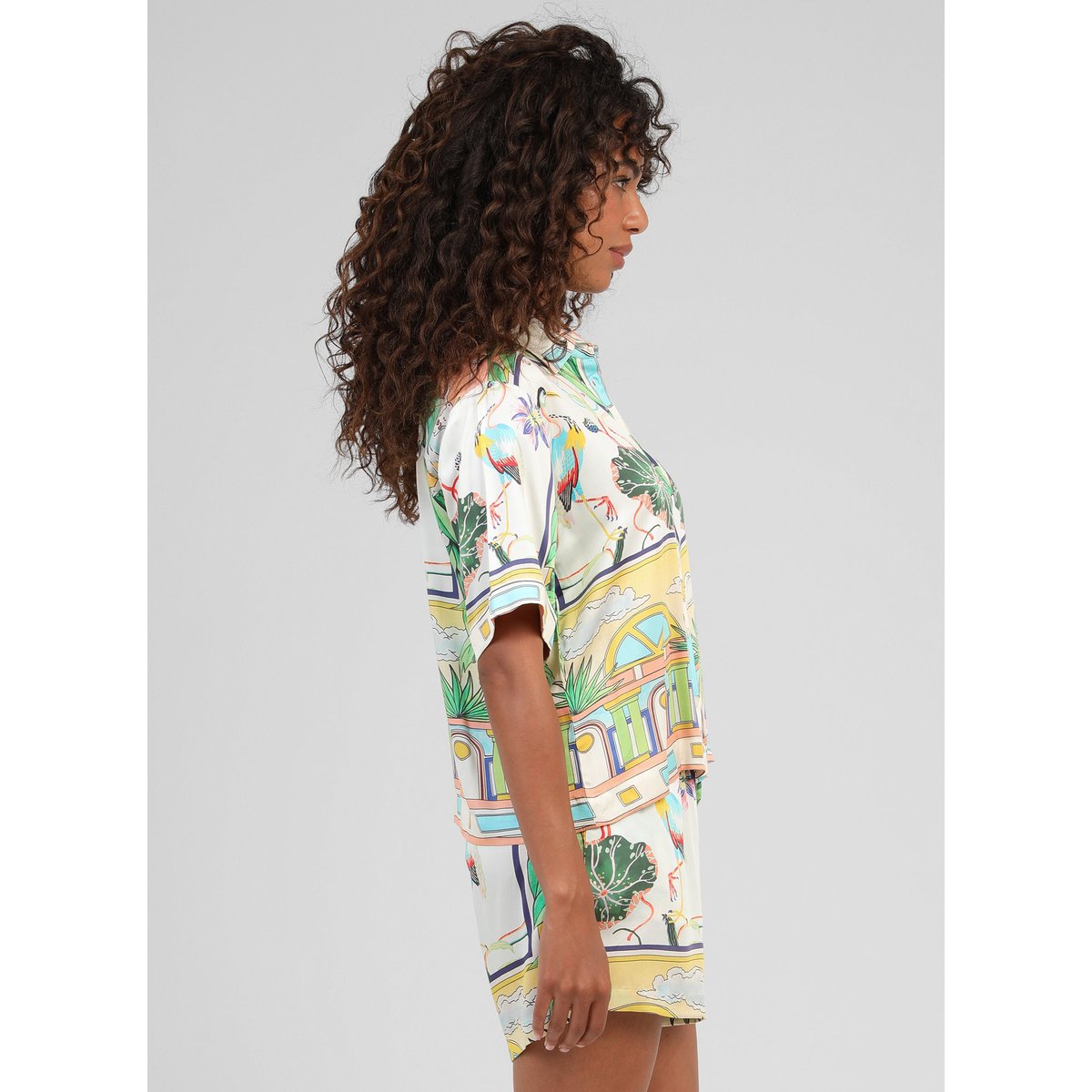 Chemise SILVALY naturalia ciel, AN'GE