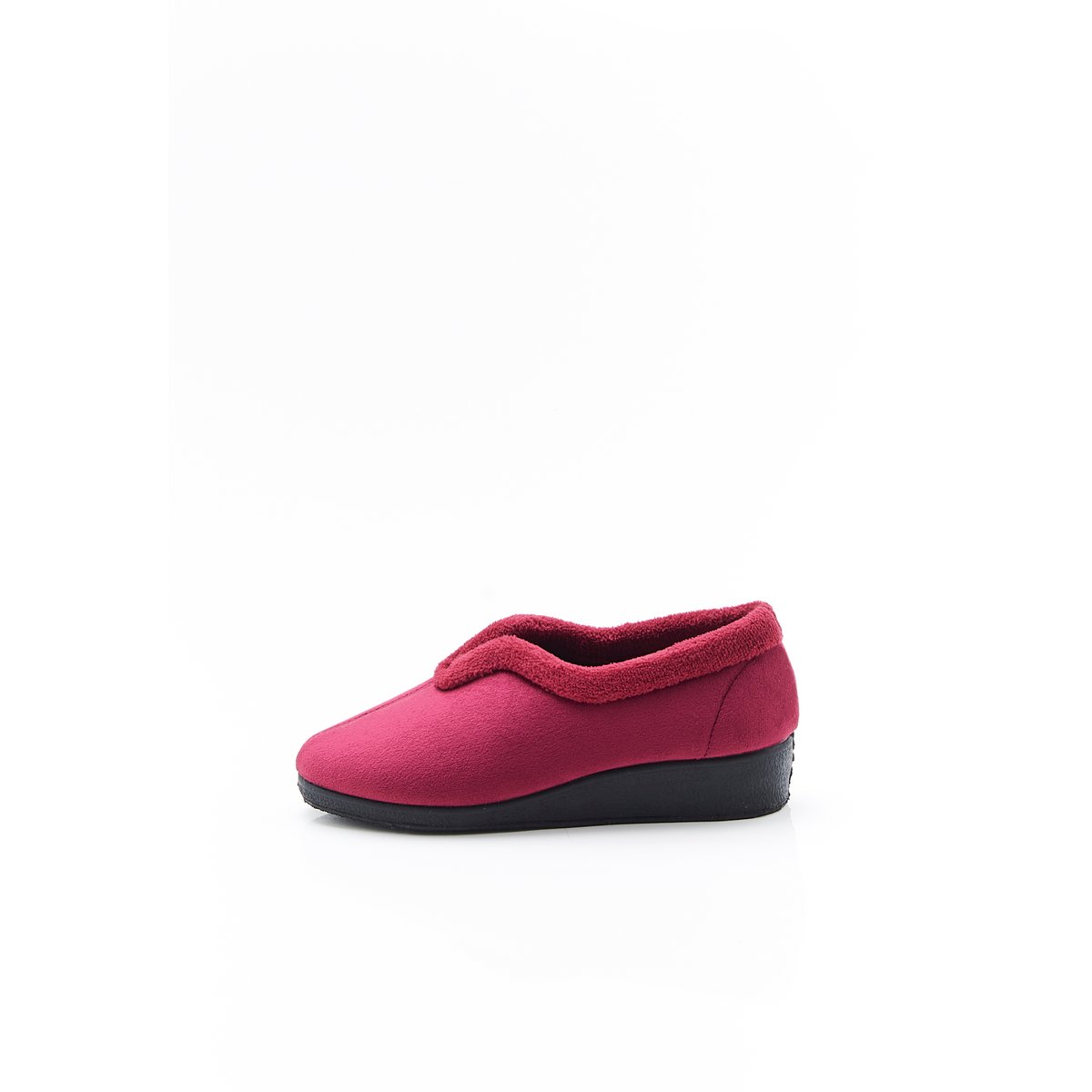 Chaussons Thermolactyl en velours rouge, DAMART
