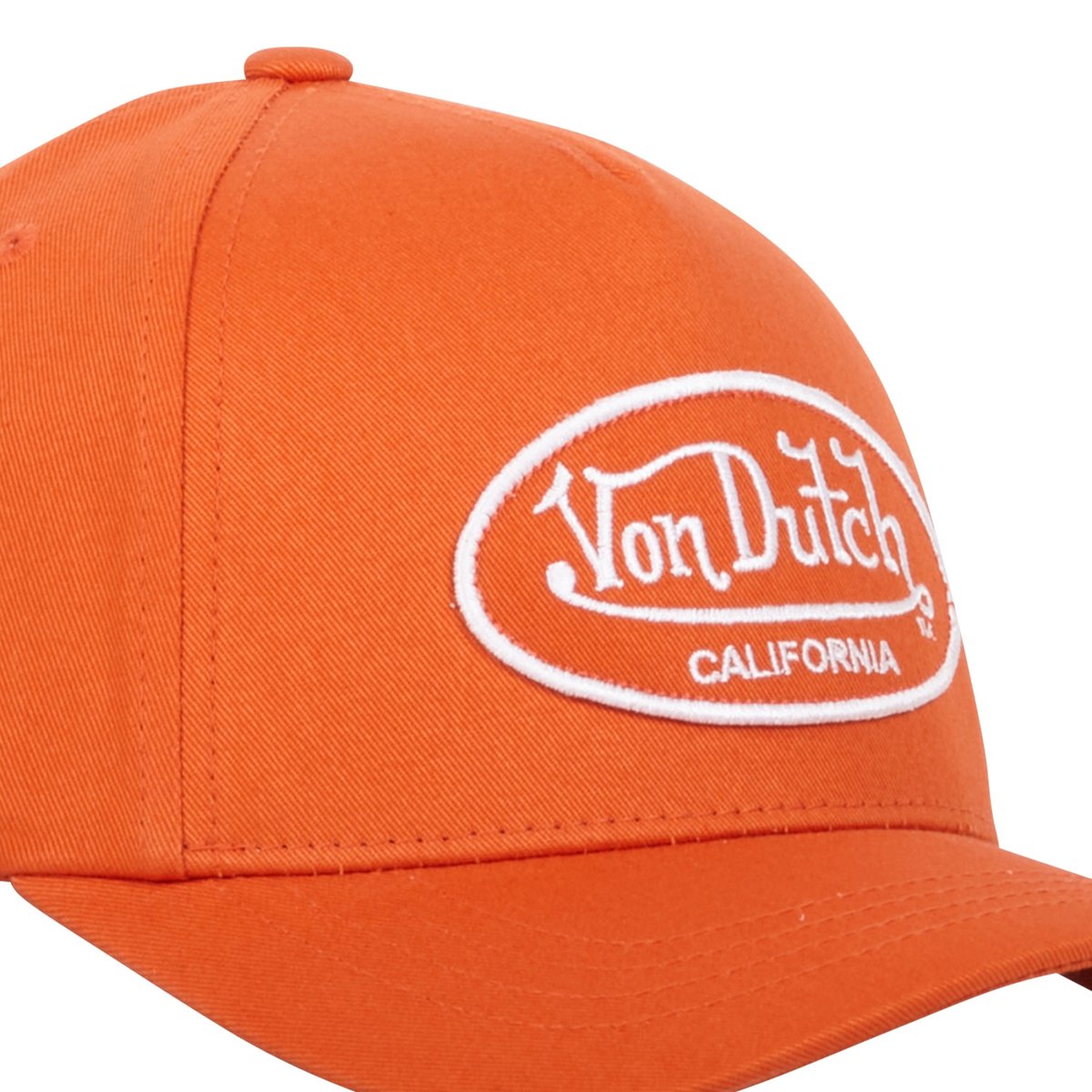 Casquette Baseball Lof orange/blanc, VON DUTCH