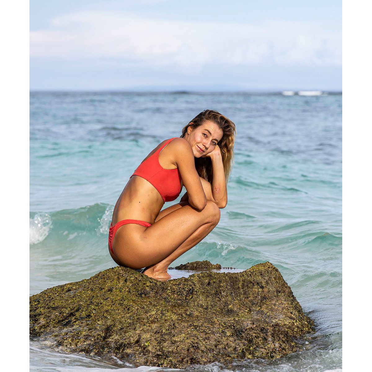 Haut de bikini ANA bloody berry, OXBOW