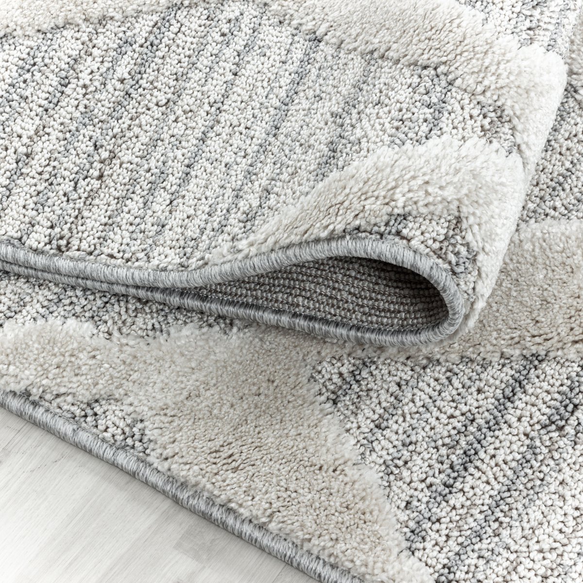 Tapis de salon berbère PISA gris, NAZAR RUGS