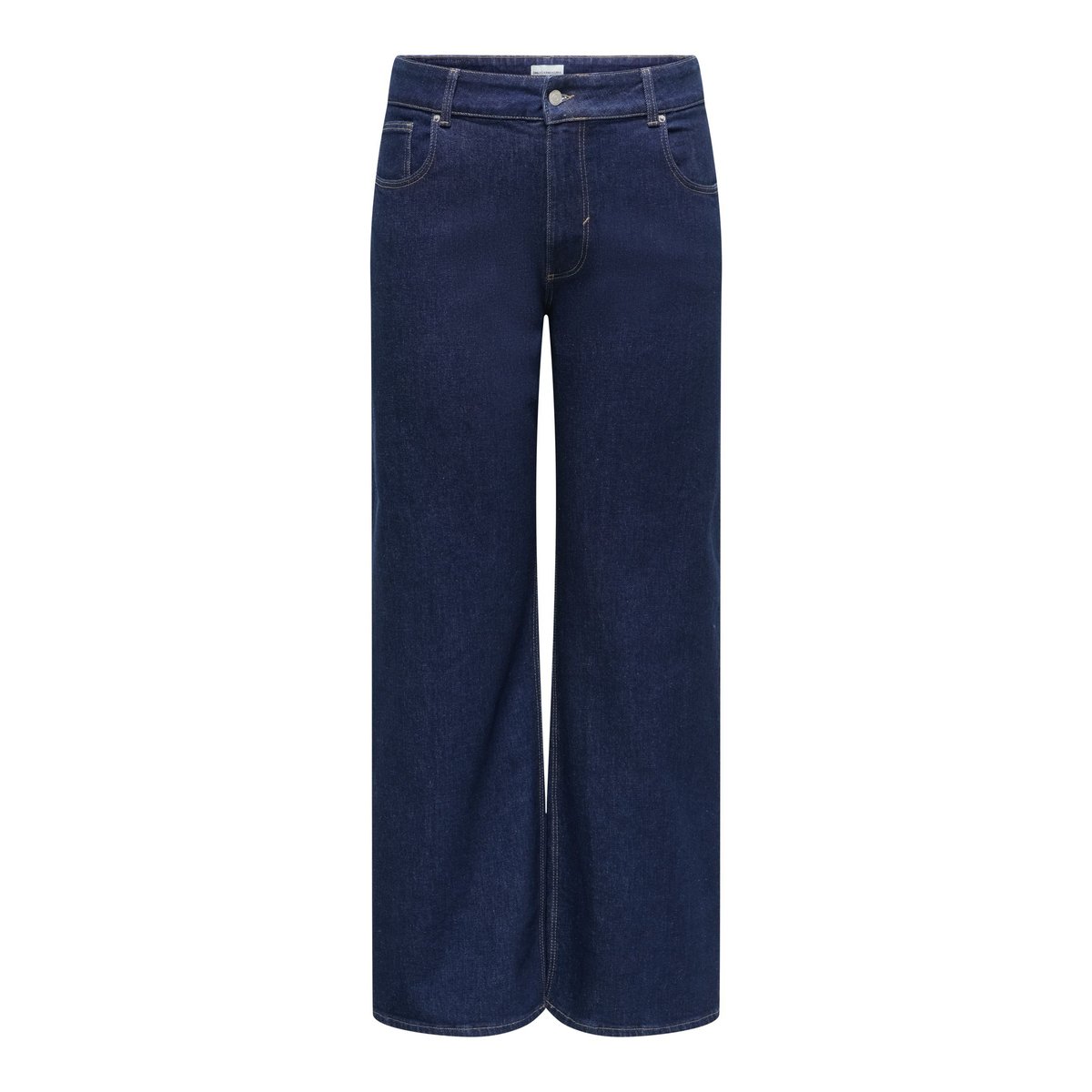 Jean À Jambe Large dark blue denim, ONLY CARMAKOMA