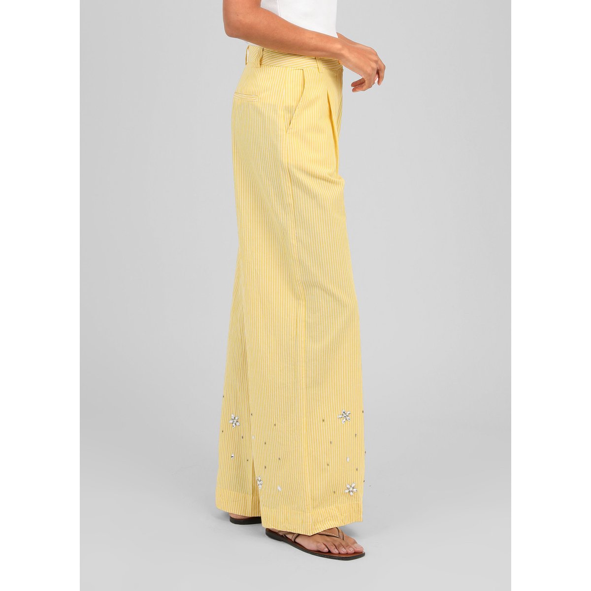 Pantalon RYLANA jaune, AN'GE