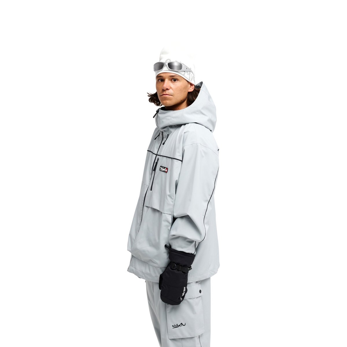 Veste de snow technique YOUNG GUNS FULL RIG 20K gris quarry, QUIKSILVER