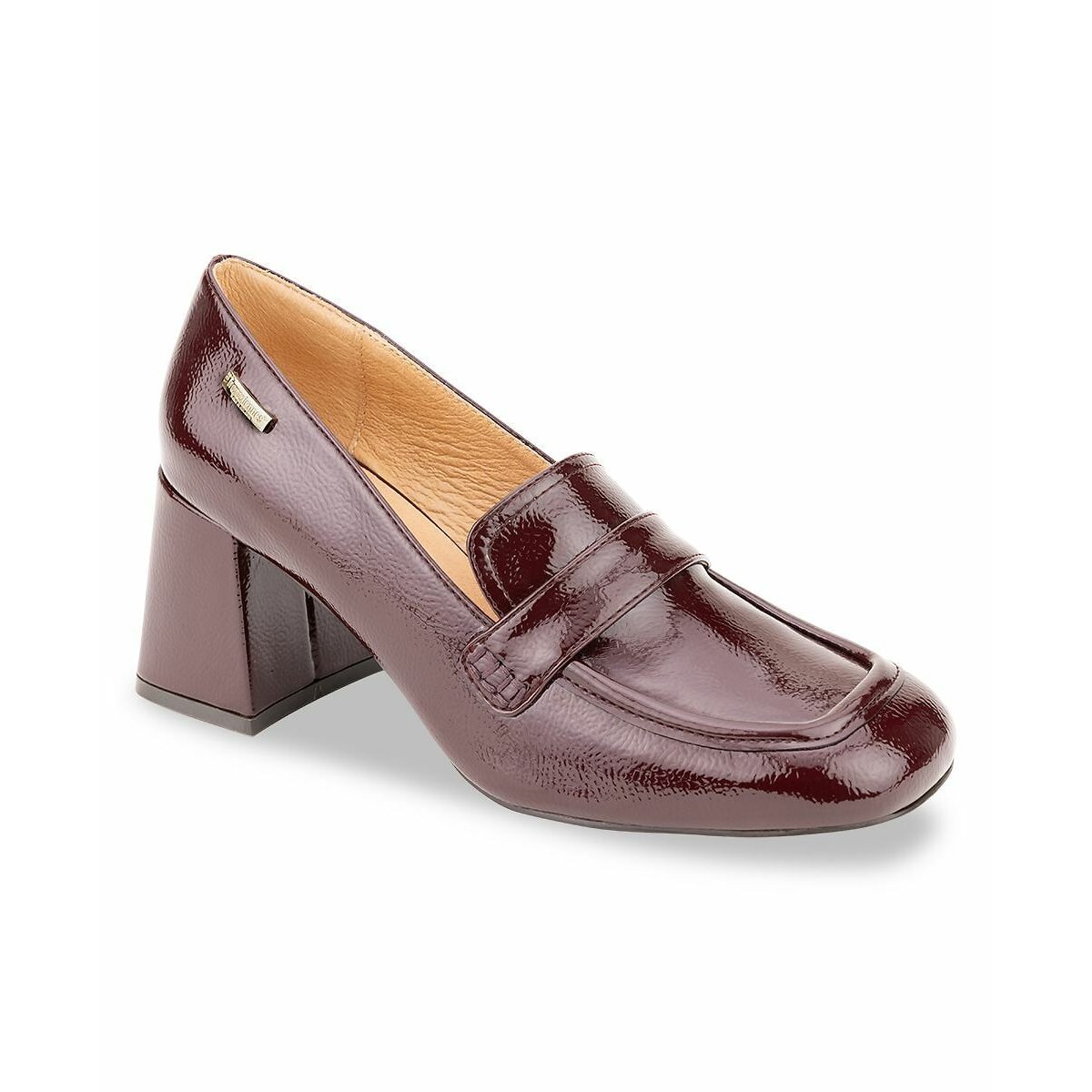 Demyos Heeled Loafers burgundy patent , LES TROPEZIENNES PAR M.BELARBI