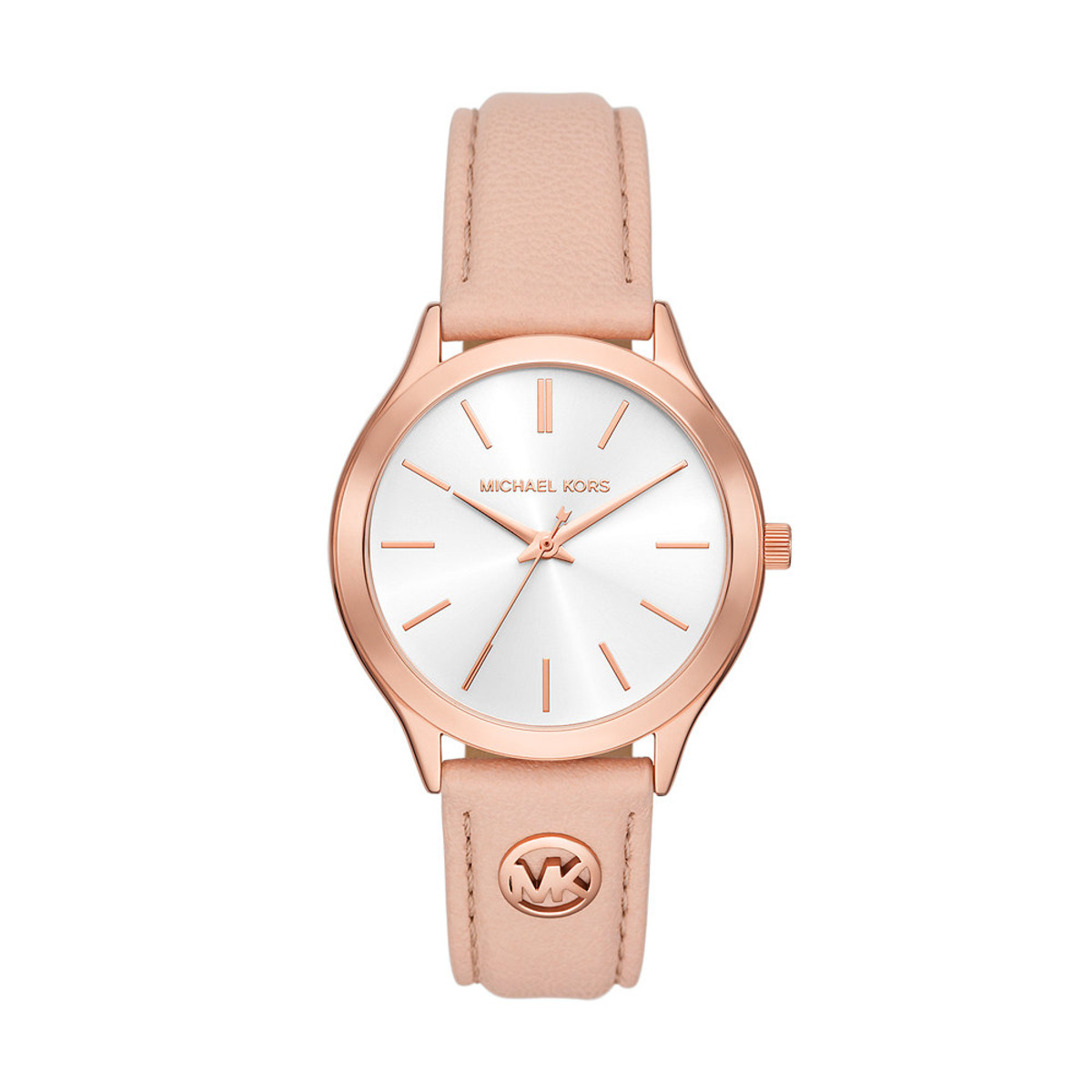 Montre Analogique SLIM RUNWAY doré rose argenté rose, MICHAEL KORS