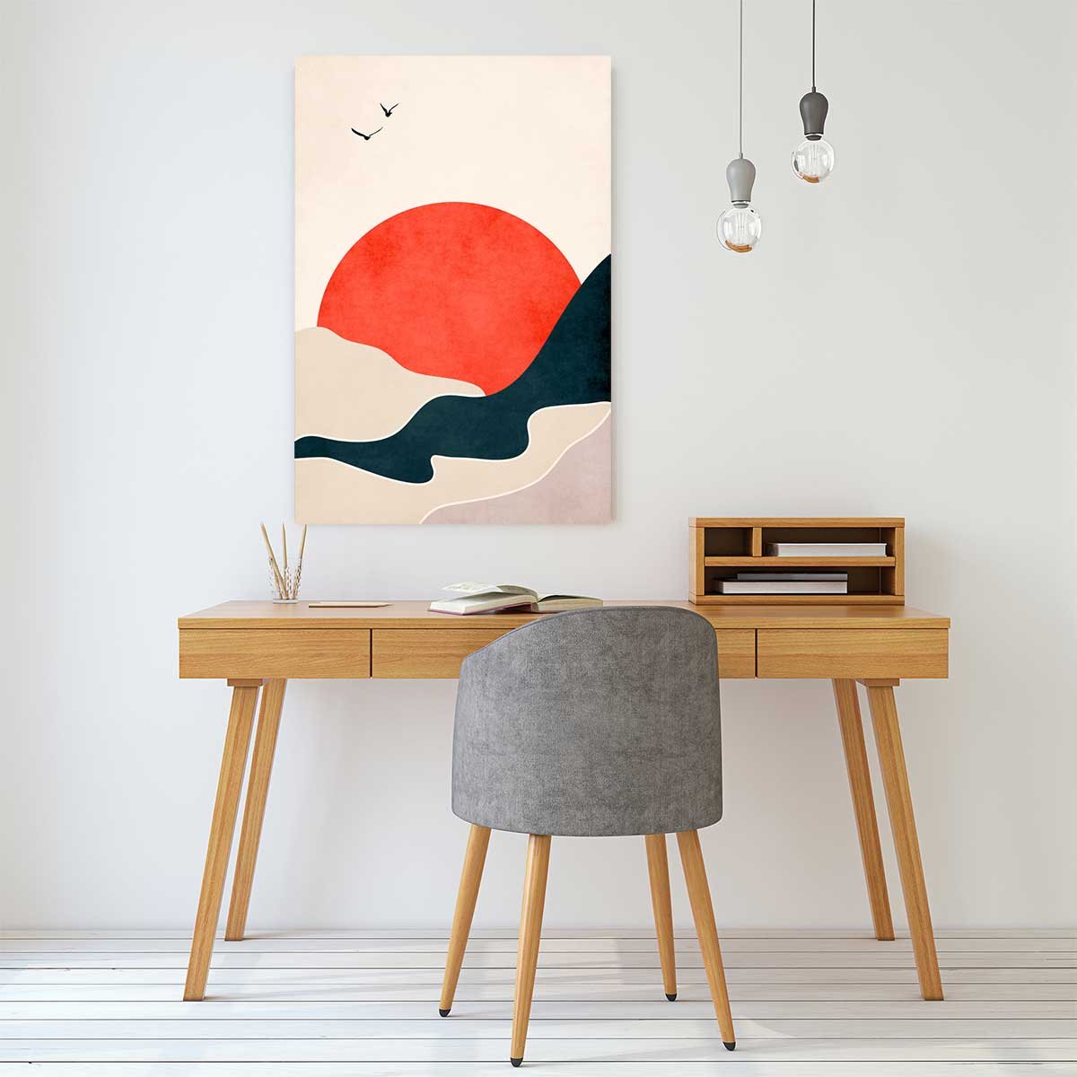 Tableau drowning sun tableau alu dibond, HEXOA