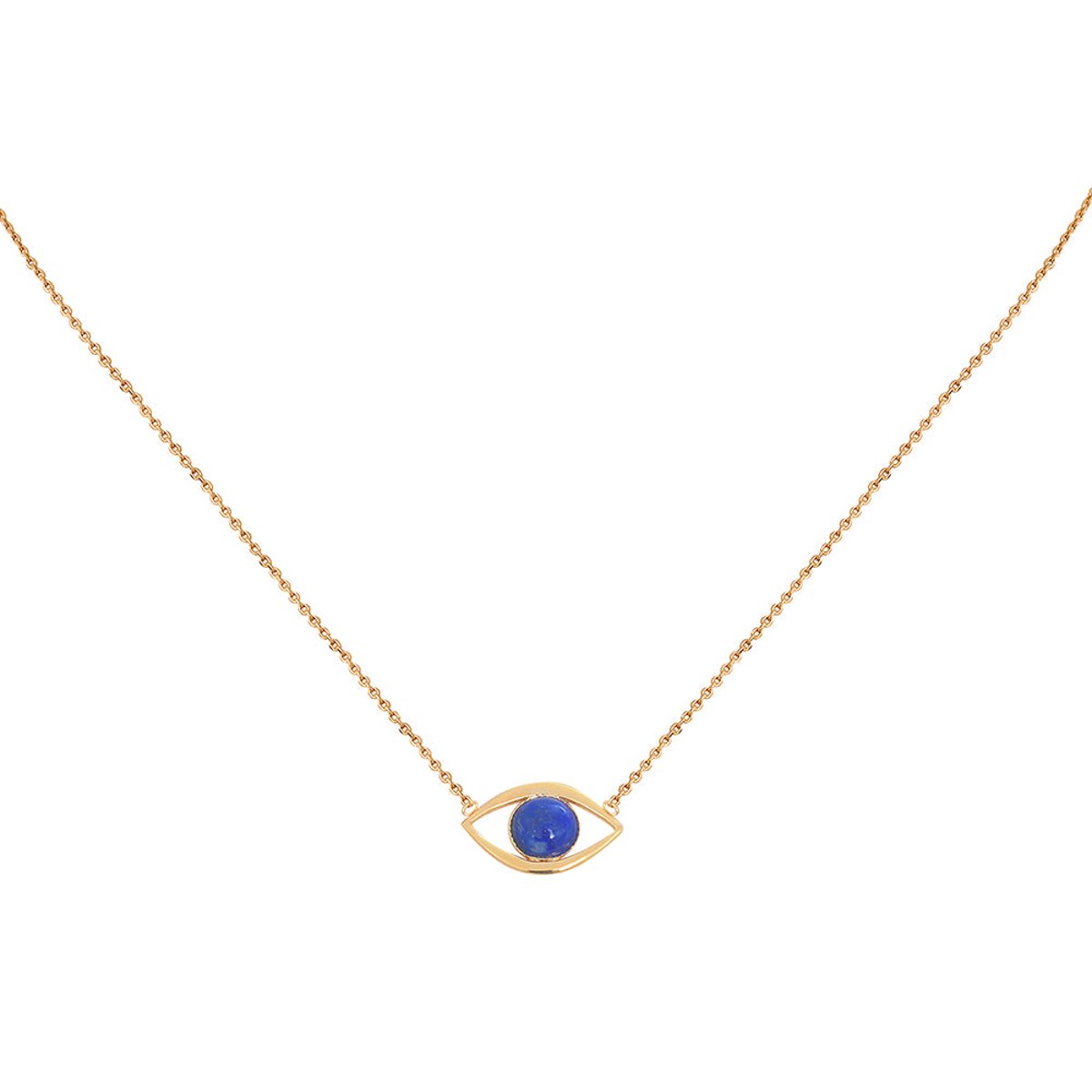 Collier eros petit modele lapis lazuli bleu, CAROLINE NAJMAN