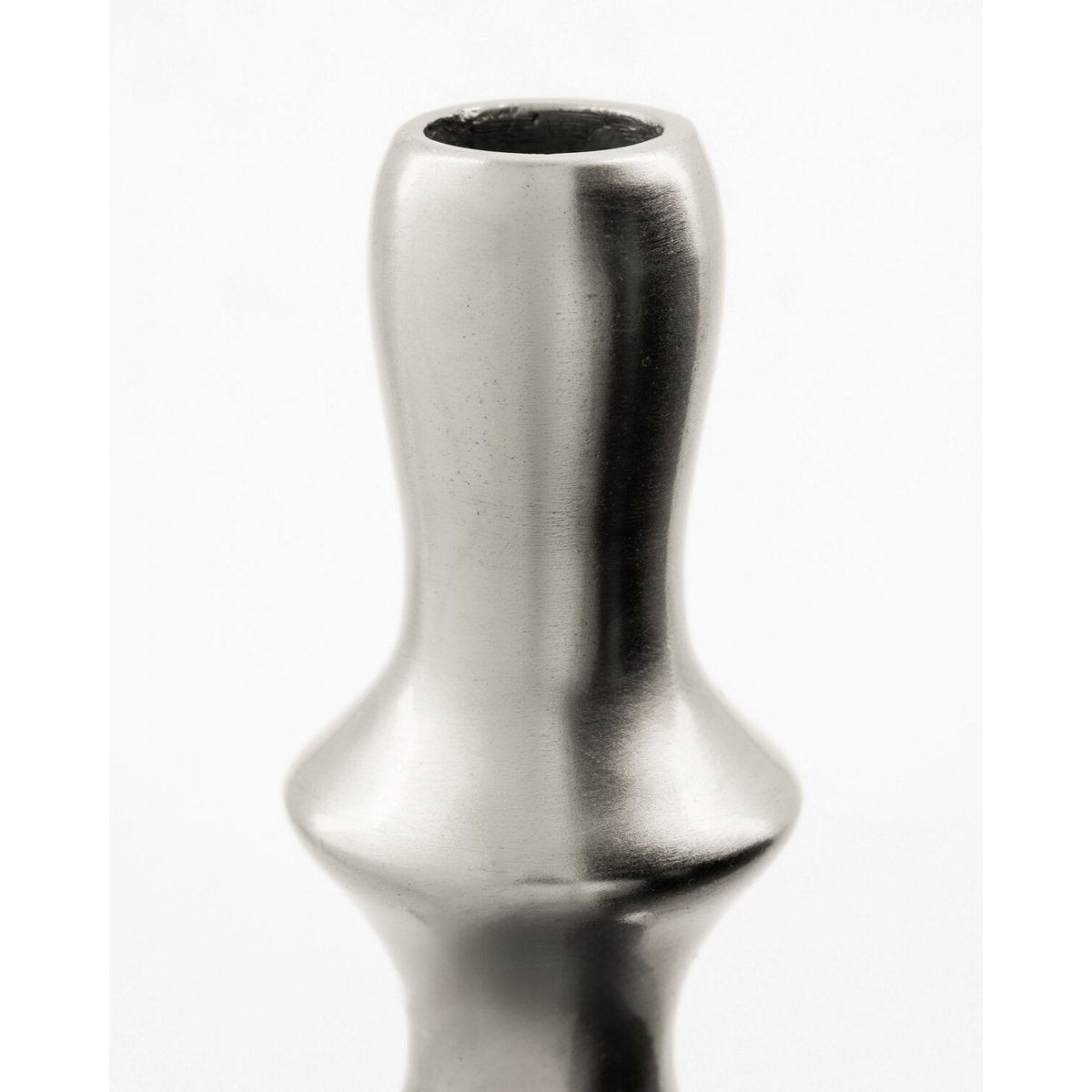 Lot de 2 bougeoirs Reese argent, HOUSE DOCTOR