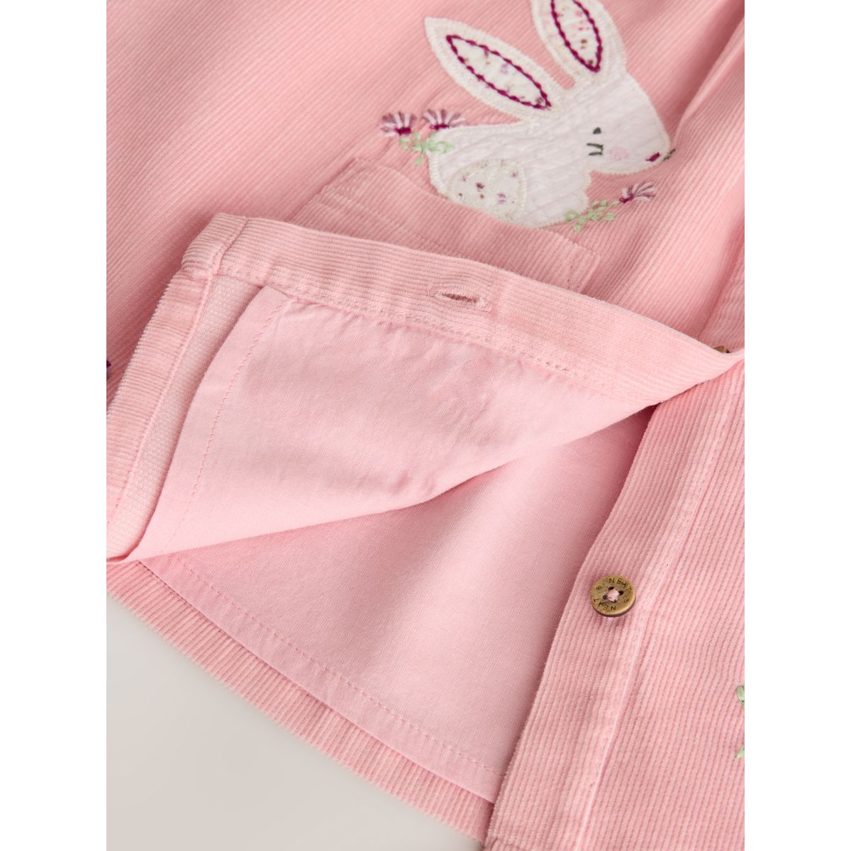Robe brodée et collant bébé, 2 pièces rose, NEXT