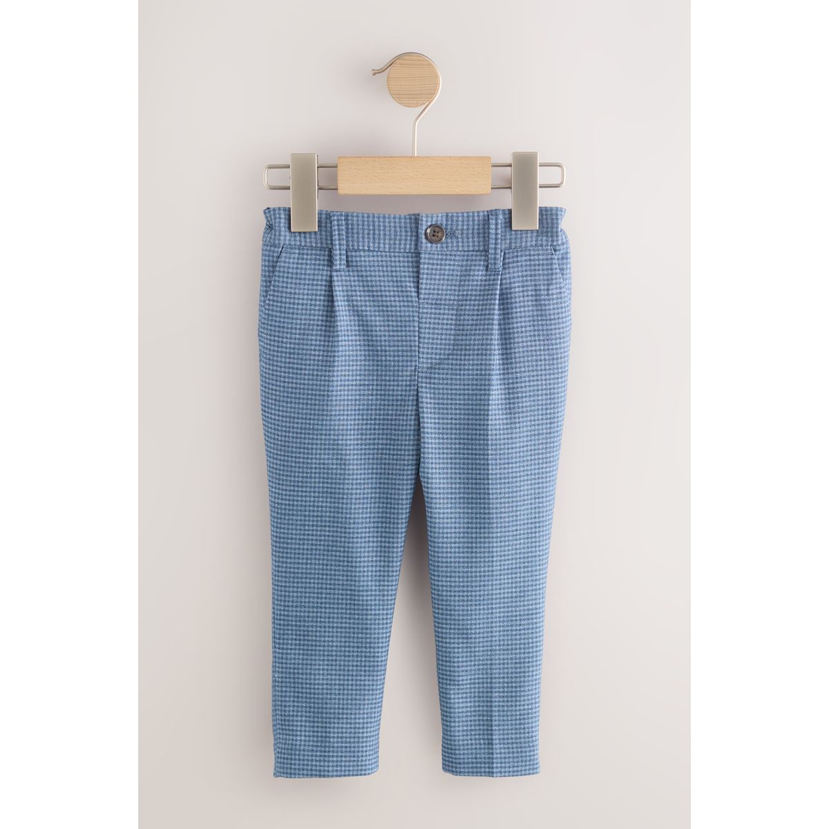 Pantalons chic carreaux bleus, NEXT