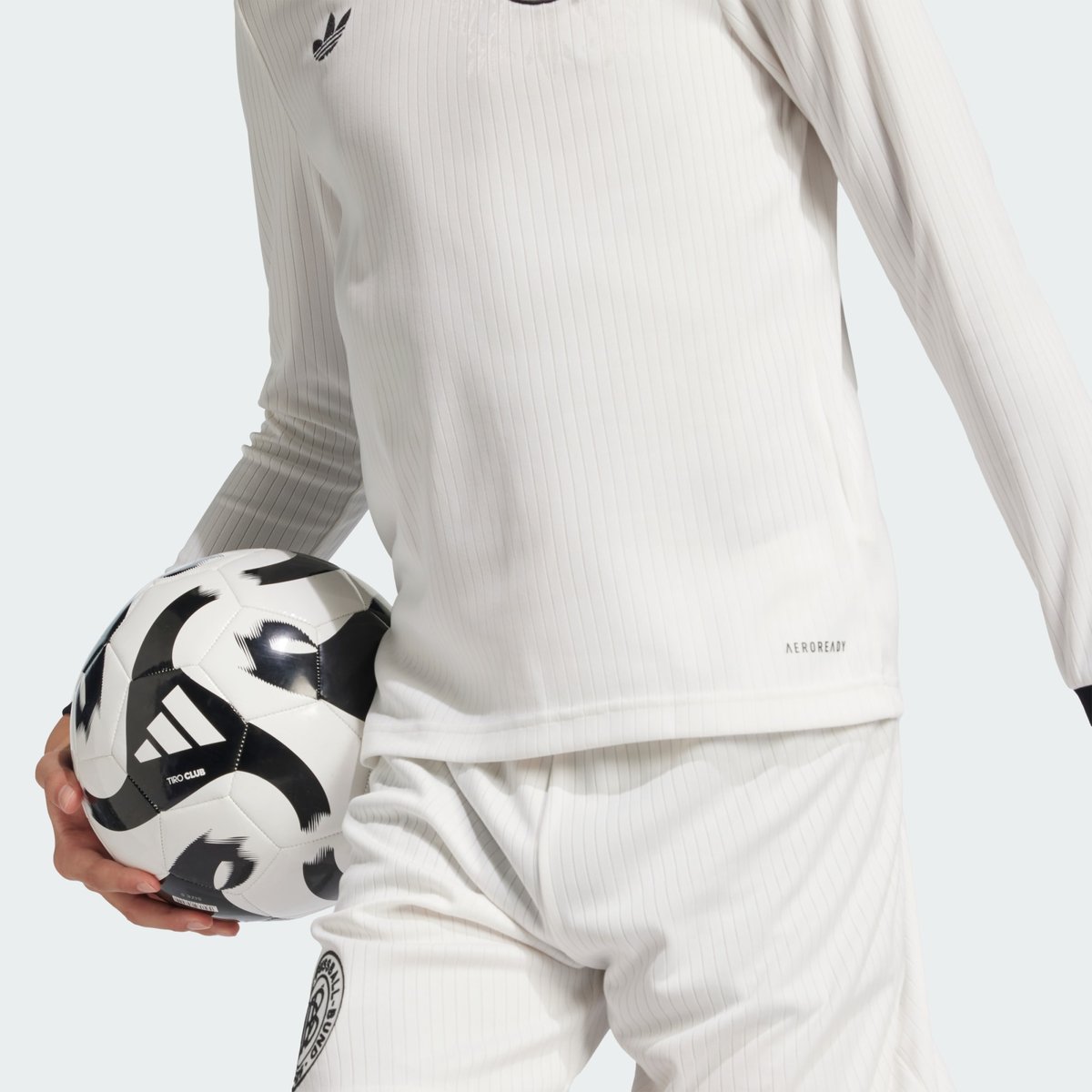 Maillot Germany Anniversary Long Sleeve Maillot Germany Anniversary Long Sleeve cloud white / black, adidas Performance
