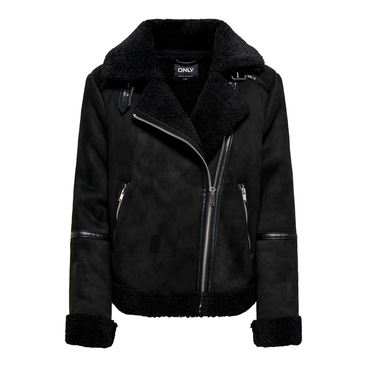 Veste Biker black 1, ONLY