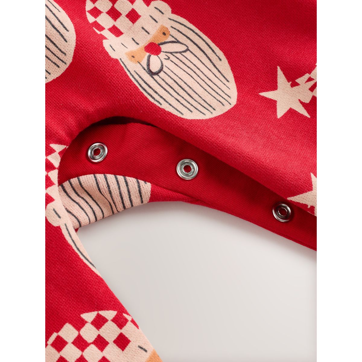 Salopette de noël imprimé intégral pour bébé père noël rouge, NEXT