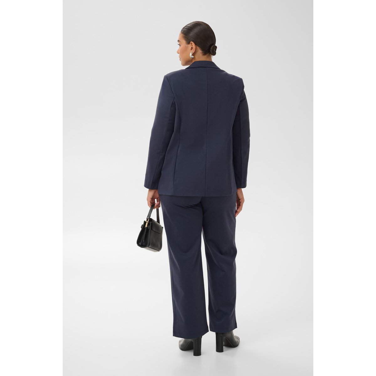 Blazer bleu graphite, KAFFE CURVE