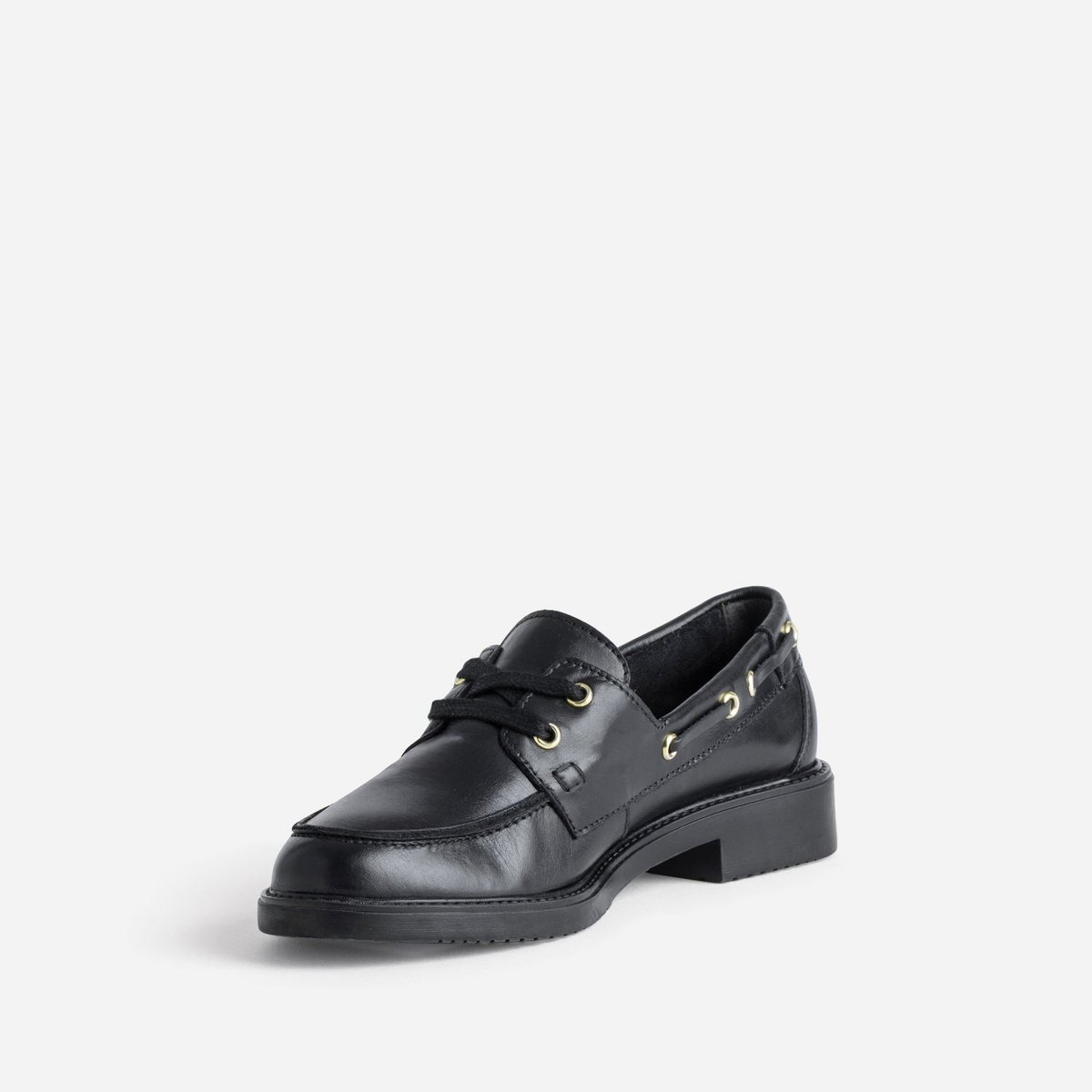 Derby en cuir FAREN noir, ERAM
