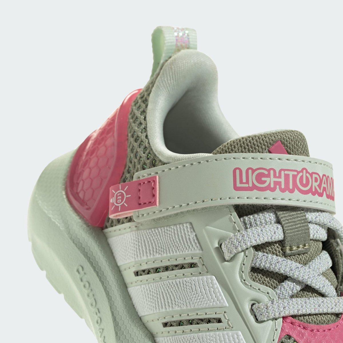 Chaussure Lightorama Runner Bébés tent green / core white / linen green, ADIDAS SPORTSWEAR