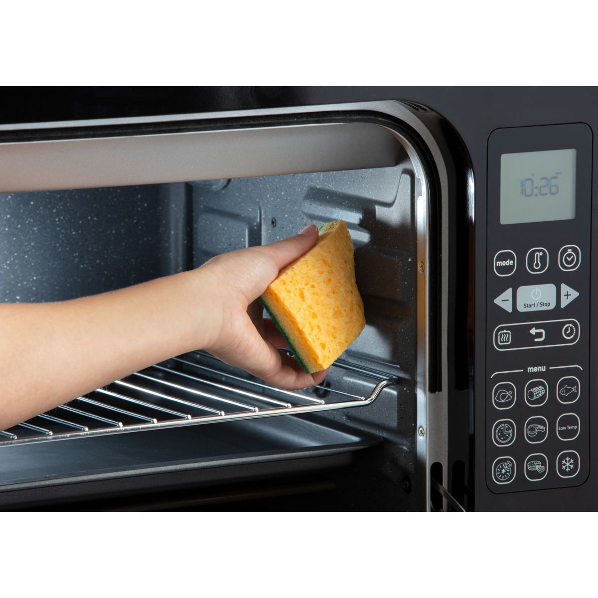 Mini four DELICIO TACTILE OX286810 noir, MOULINEX