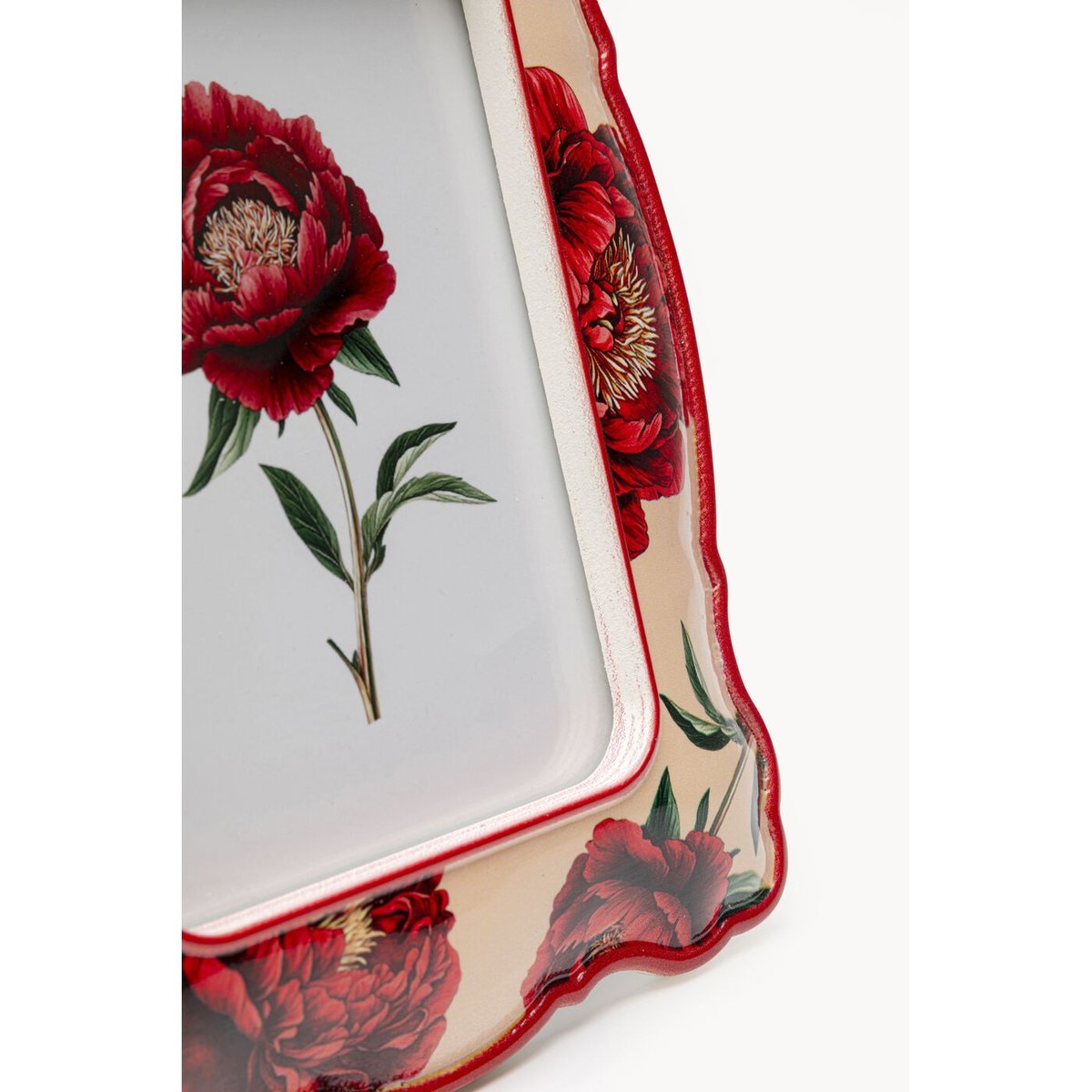 Cadre photo pivoines beige, KARE DESIGN