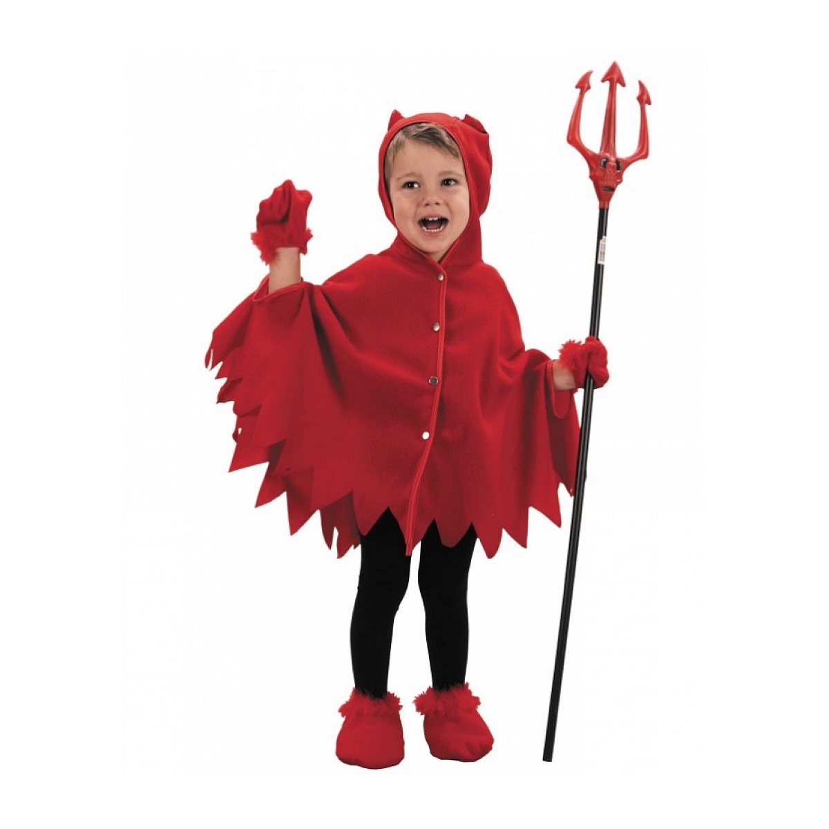 Costume Ptit Diable 3-4 ans couleur unique, PARTY PRO