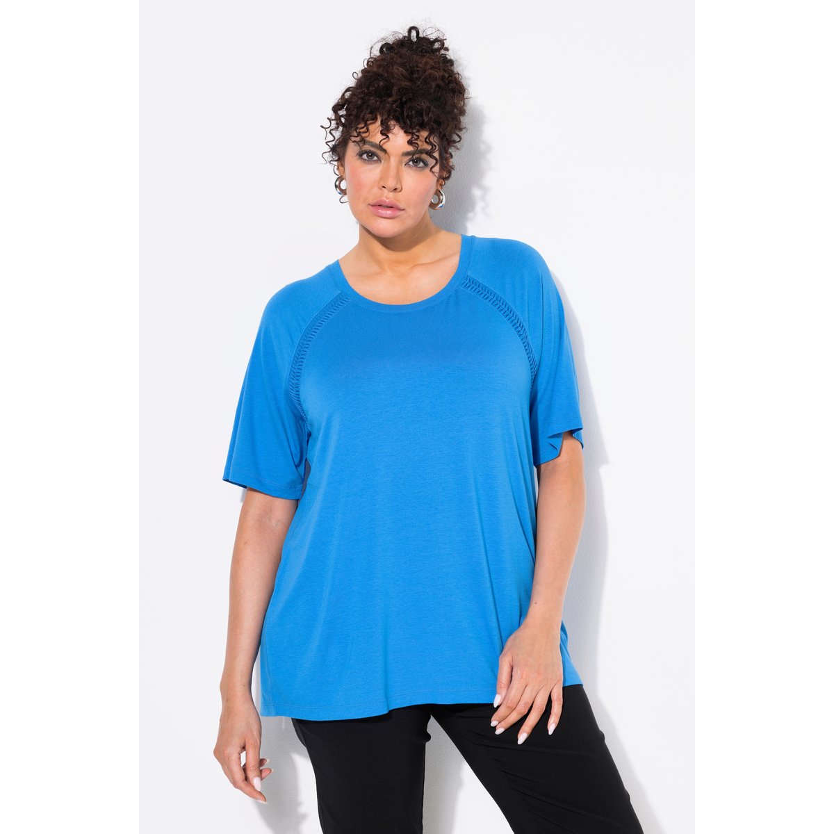 T-shirt bleu roi, ULLA POPKEN