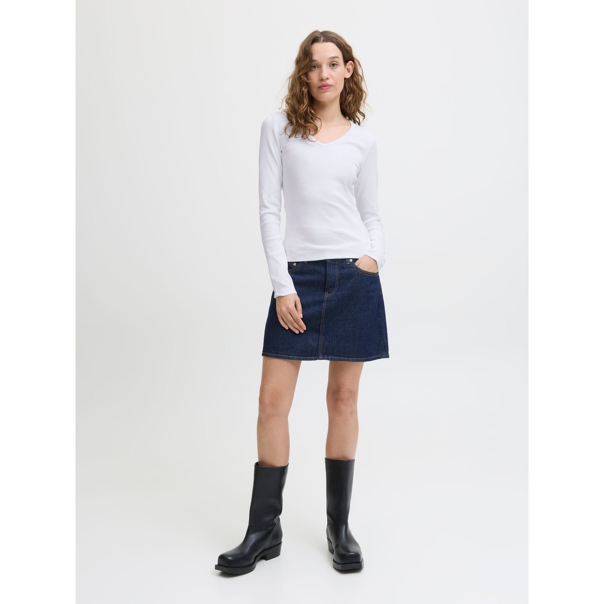 T-Shirt À Manches Longues bright white, JJXX