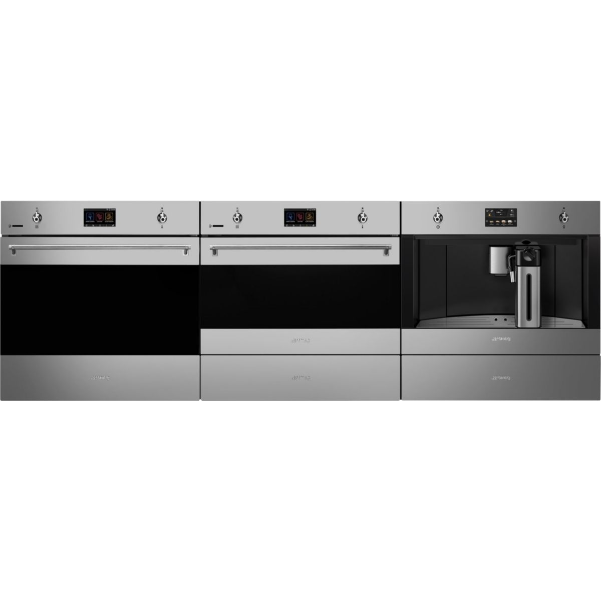 Tiroir Chauffant CPR315X couleur unique, SMEG