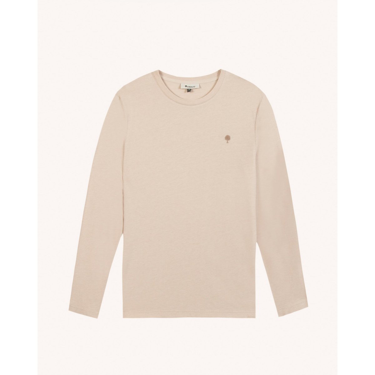 T-shirt BAILLY écru et beige, FAGUO